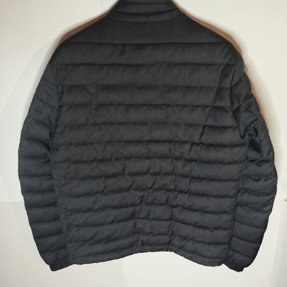 Hugo Boss Men's Black Quilted With Water Repellent Size 40R Coat Like New - Picture 12 of 14